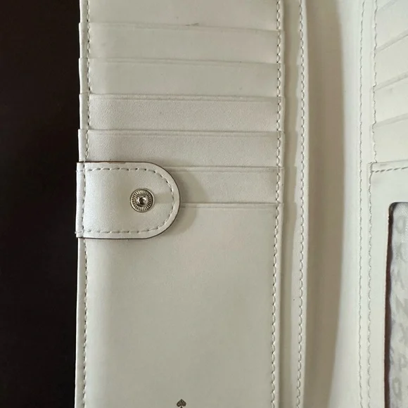 Kate spade ♠️ New York Madison Large Slim Saffiano Leather Bifold Wallet - Picture 6 of 7